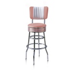 Arizona Bar Stool Rest Various Colours - Dusty Rose Pink