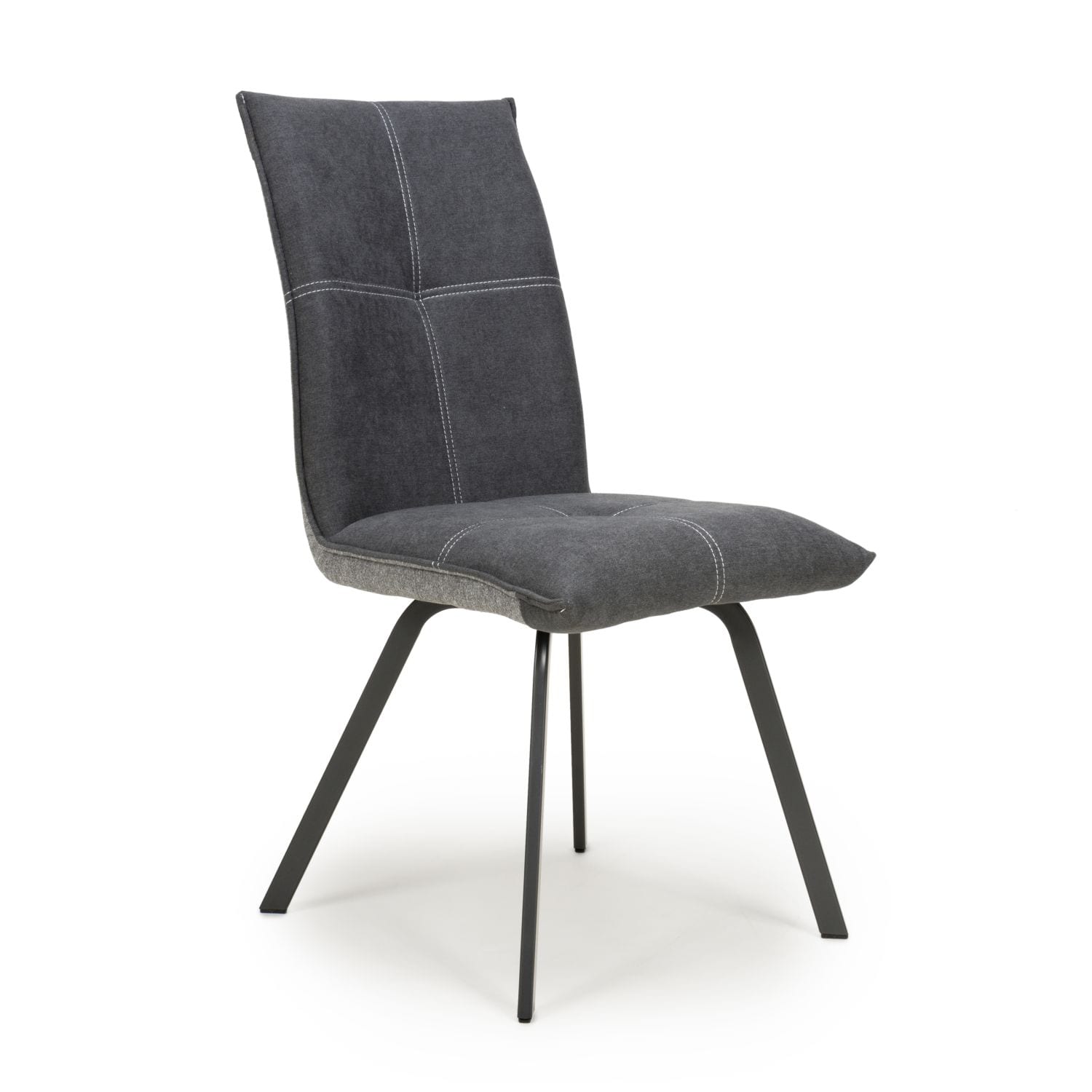 Lanta Linen Effect Dark Grey Chair