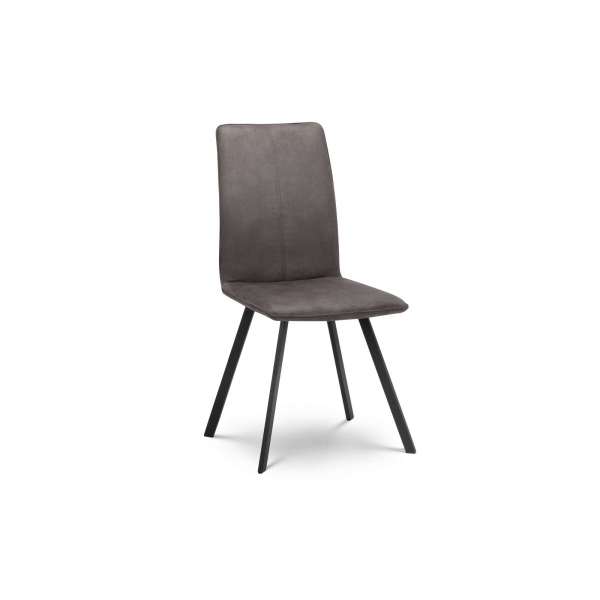 Maralyn Fabric Chair Charcoal Grey