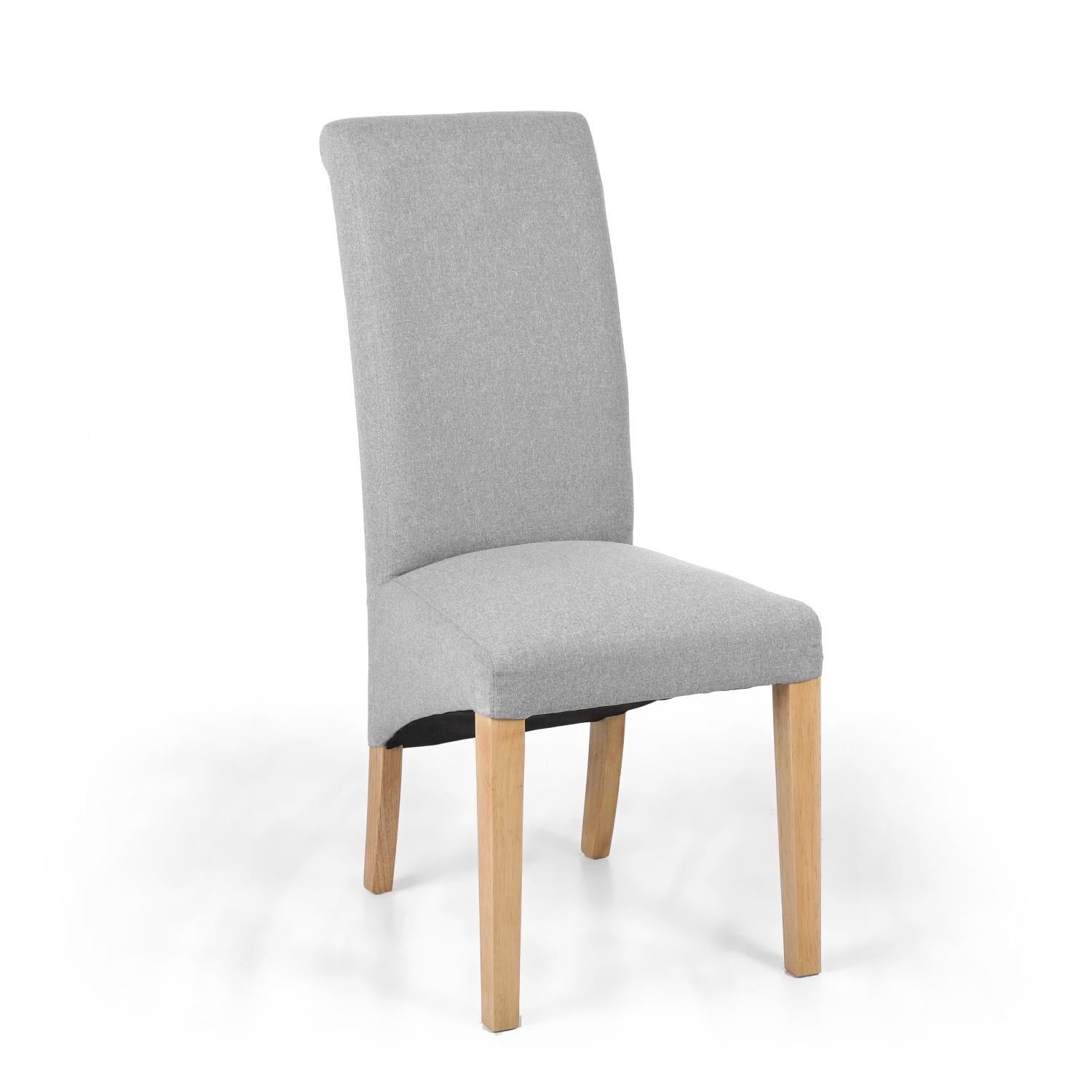 Thurma Linen Effect Light Grey Chair