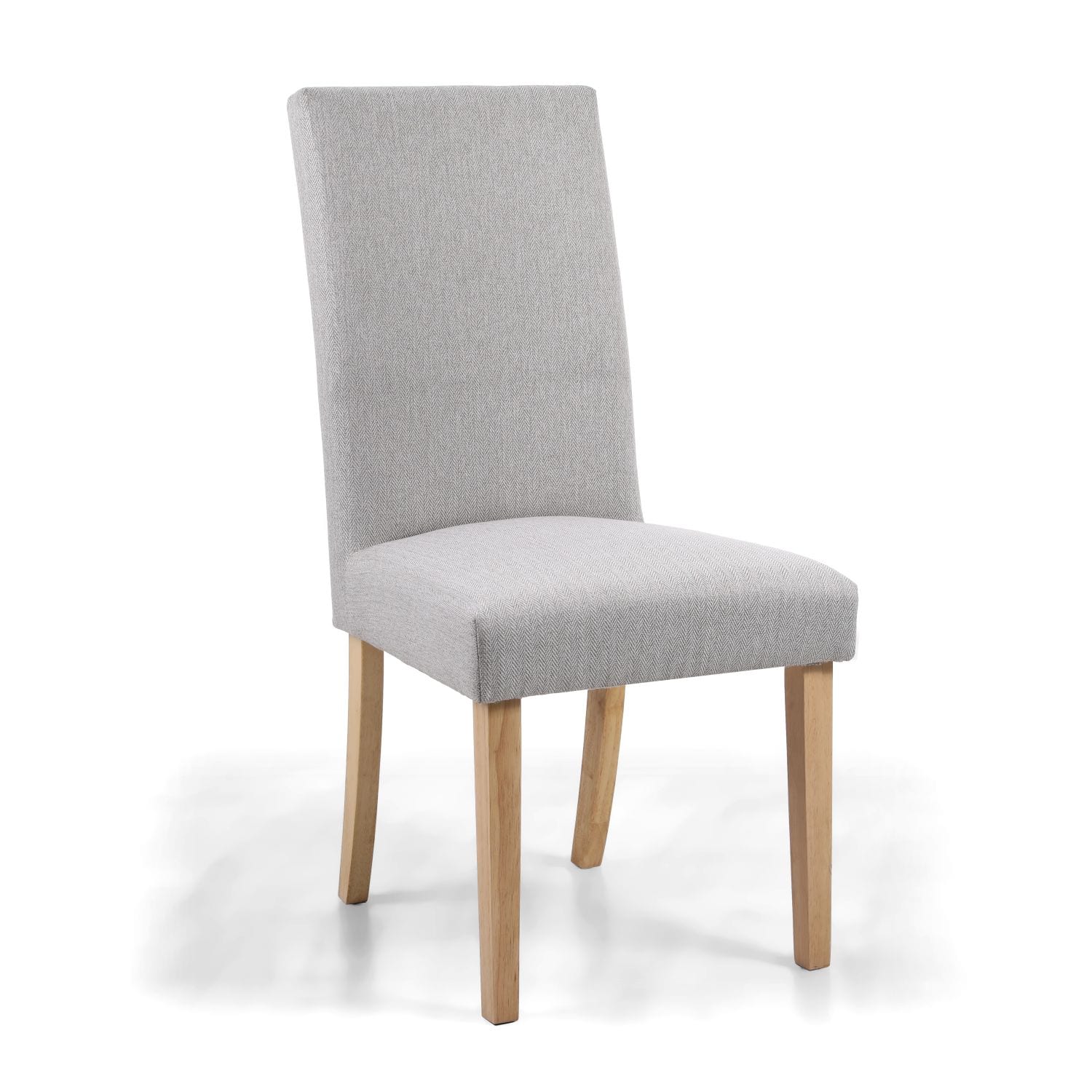 Medley Herringbone Plain Cappuccino Chair In Legs