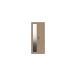 Marianne Two Door Mirror Wardrobe - Oak