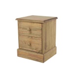 2 Drawers Bedside Cabinet