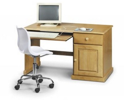 Srenbo Pine Computer Desk Fully Assembled Option