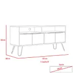 Wide Screen Tv Unit -4 doors 2 shelves