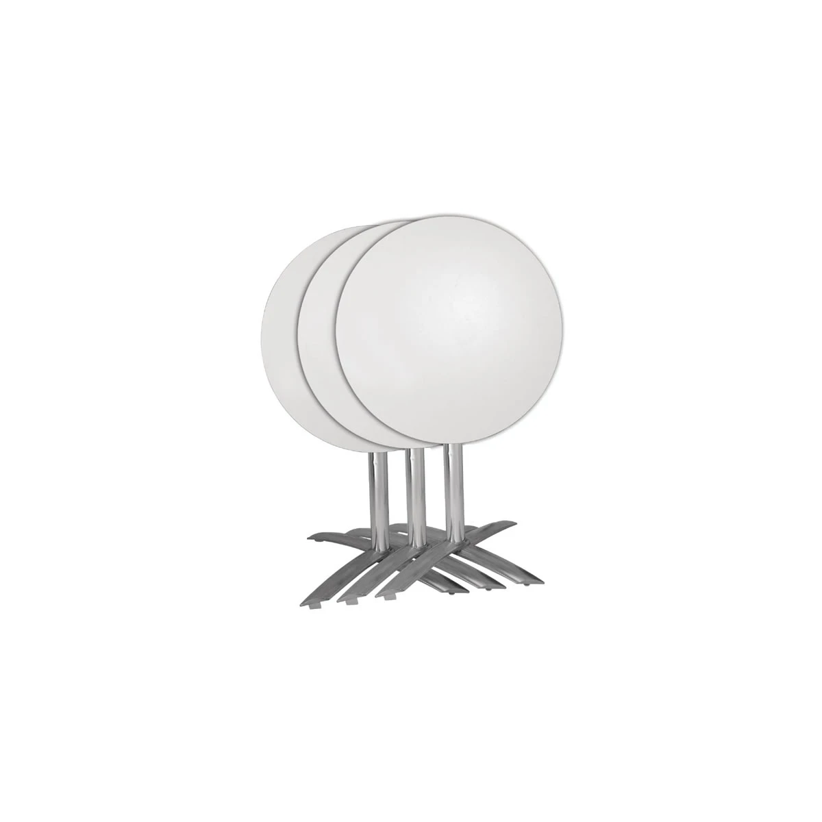 Flip Top Aluminium Table Base