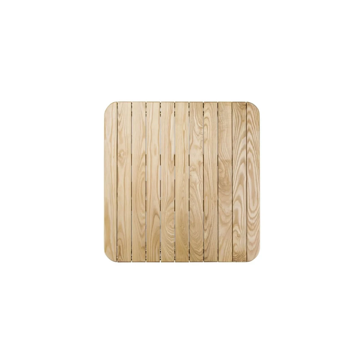 a wood square table top