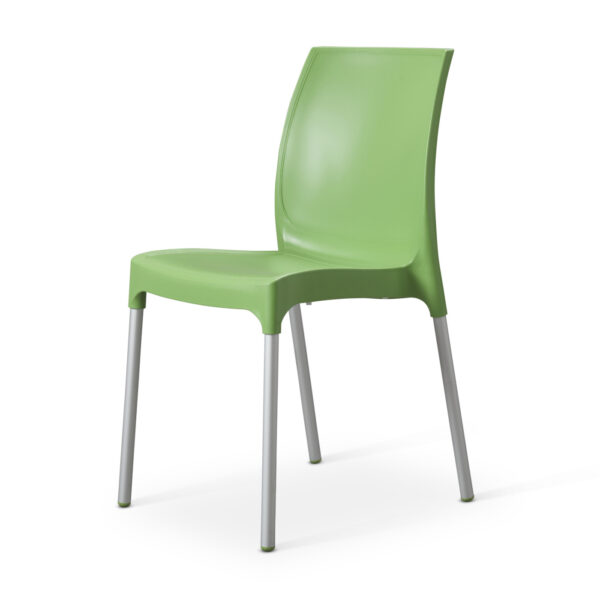 green outdoor chair