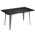 Mediterranean Grey Darkwood Large Table