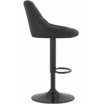 Black Harlequin Bar Stool