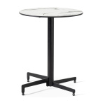 %new_title% = "Elegant Orbit White Marble Table with Madrid Flip-Top Base - Tabilo