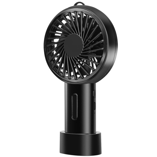 Acte Mini Handheld Fan - Portable USB Rechargeable Battery Fan with Adjustable Angle and 3 Speed Settings, Lightweight Design for Home, Camping, and Personal Use by Women, Men,...