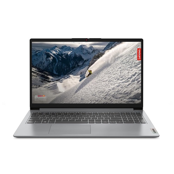 Lenovo IdeaPad 1 - 15-Inch Full HD Laptop with AMD Ryzen 5 7520U, 16GB RAM, 512GB SSD, Windows 11 Home in S Mode, Cloud Grey