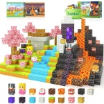 Magnetic Building Blocks - Create Your Own Magnet World Magic Portal Set, STEM Sensory Outdoor Toys for Toddlers 3+, Ideal for Creative Boys and Girls