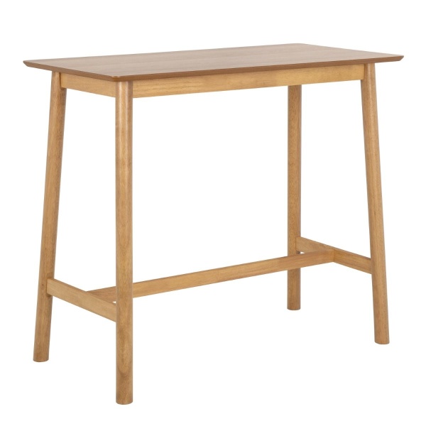 Matt Oak Barlow Bar Table