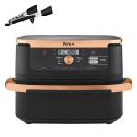 Ninja Foodi FlexDrawer Air Fryer - Dual Zone with Removable Divider, Spacious 10.4L Drawer, 7-in-1 Functions: Air Fry, Roast, Bake, Crisp, Non-Stick & Dishwasher Safe...