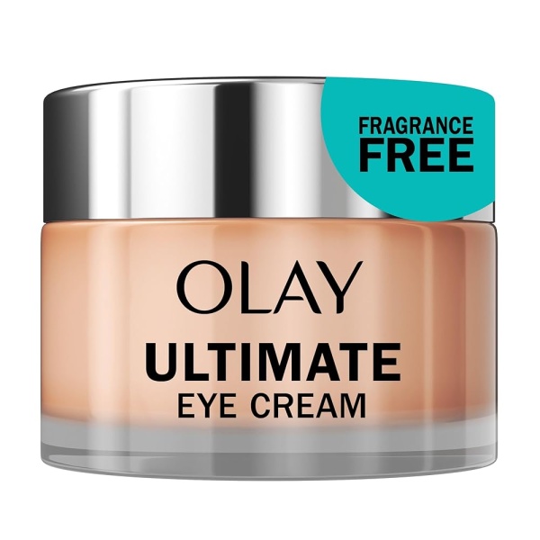 Olay Ultimate Eye Cream for Dark Circles and Puffiness with Niacinamide – Reduces the Appearance of Wrinkles and Fine Lines, 15ml