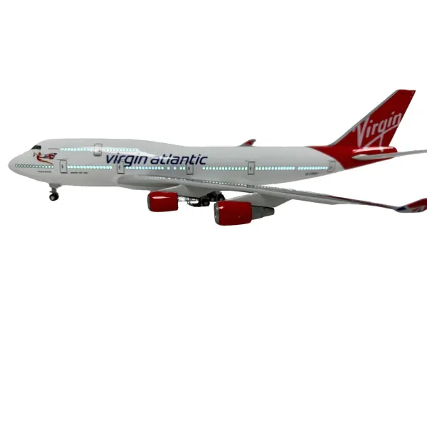 Premium Large-Scale Boeing 747 Model Airplane with Functional Lights - Perfect Gift