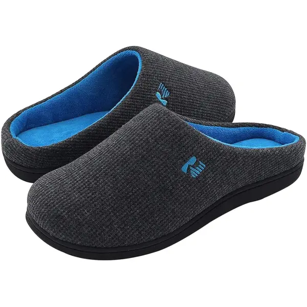 RockDove Men's Classic Dual-Color Memory Foam Slippers