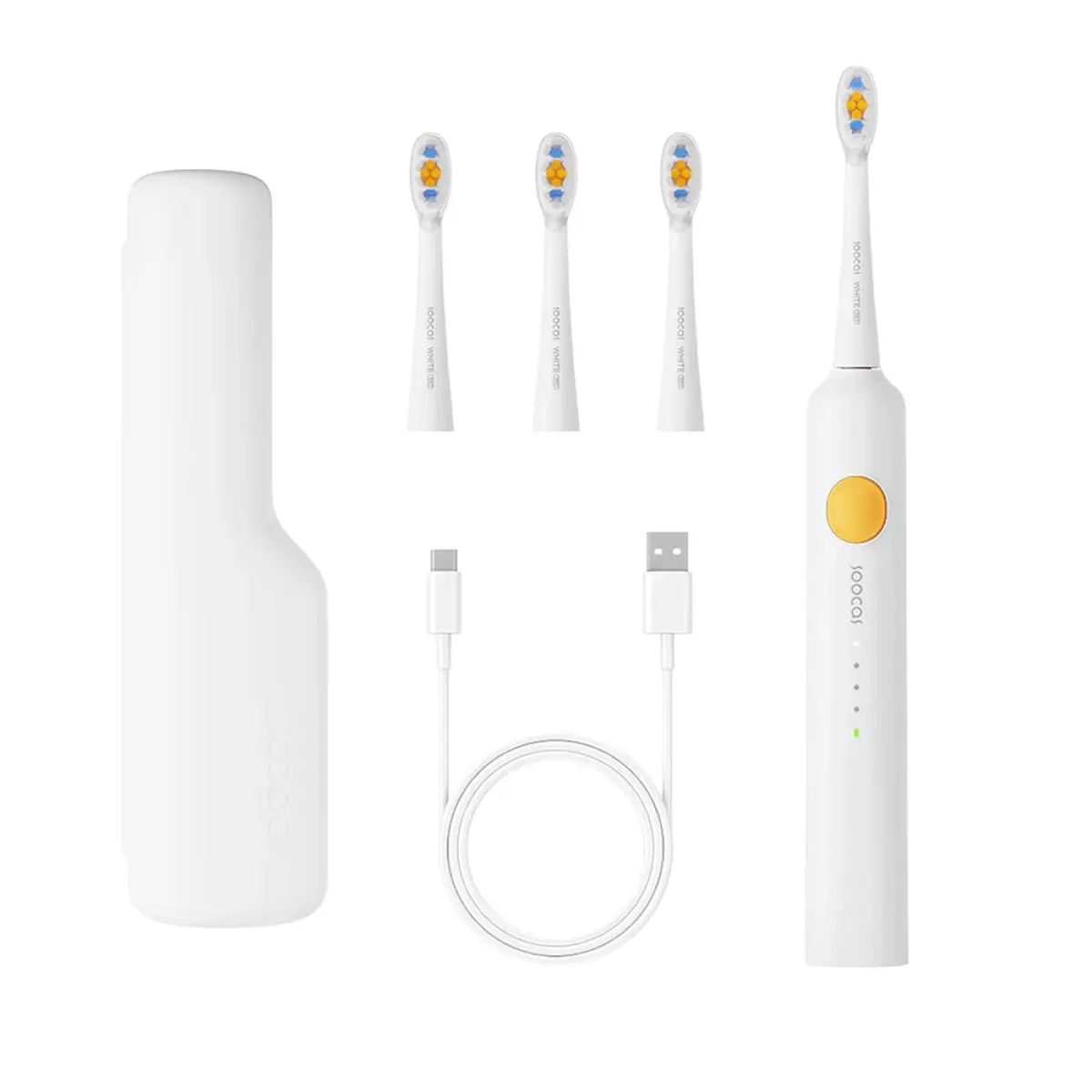 SOOCAS Aura Sonic Toothbrush with 1-Year Battery Life and 15x Plaque Removal