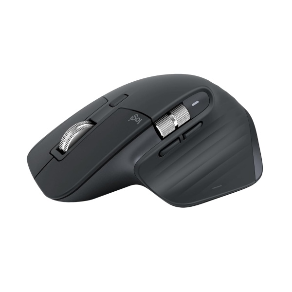Logitech MX Master 3S - Wireless High-Performance Mouse Featuring Ultra-Fast Scrolling, Ergonomic Design, 8K DPI, Glass Tracking, Silent Clicks, USB-C and Bluetooth...