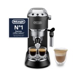 De'Longhi Dedica Style, Traditional Pump Espresso Machine, Coffee and Cappuccino Maker, EC685BK, Black