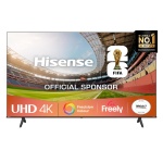 Hisense 55" 55E6QTUK 4K Ultra HD Smart TV AI TV - 4K UHD, Hi-View AI Engine, Precision Colour, AI Smooth Motion, Sports Mode with Freely, Disney +, YouTube, Netflix