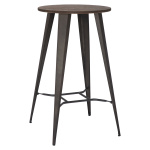 Horizon Rustic Round Bar Table
