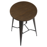 Horizon Rustic Round Bar Table - Image 2