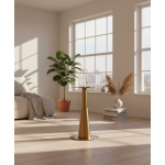 Ares Compact Table Base (Antique Brass Finish) - AI generated