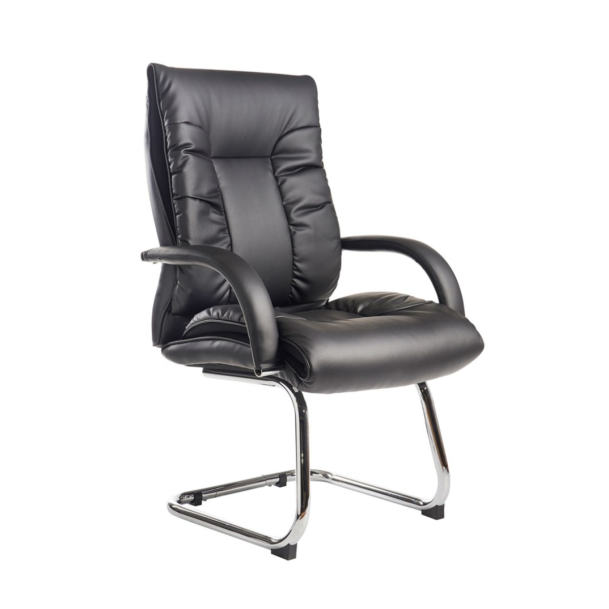 Derba Faux Leather Cantilever Office Visitor Chair