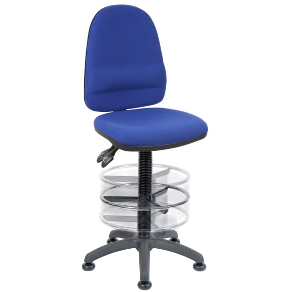 Sumptuous Class Twin Blue Office Chair