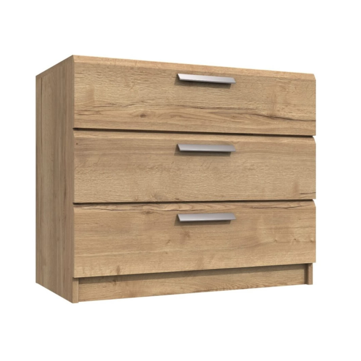 Wister Three Drawer Chest Fully Assembled