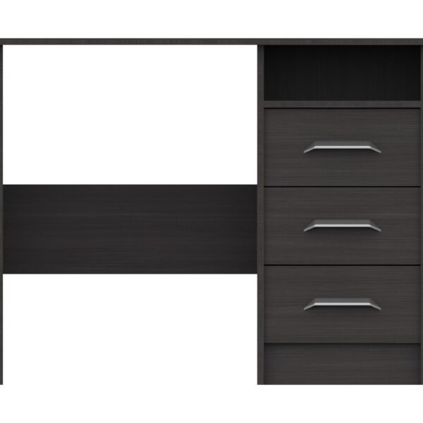 Marianne 3 Draw Dressing Table - Anthracite Oak