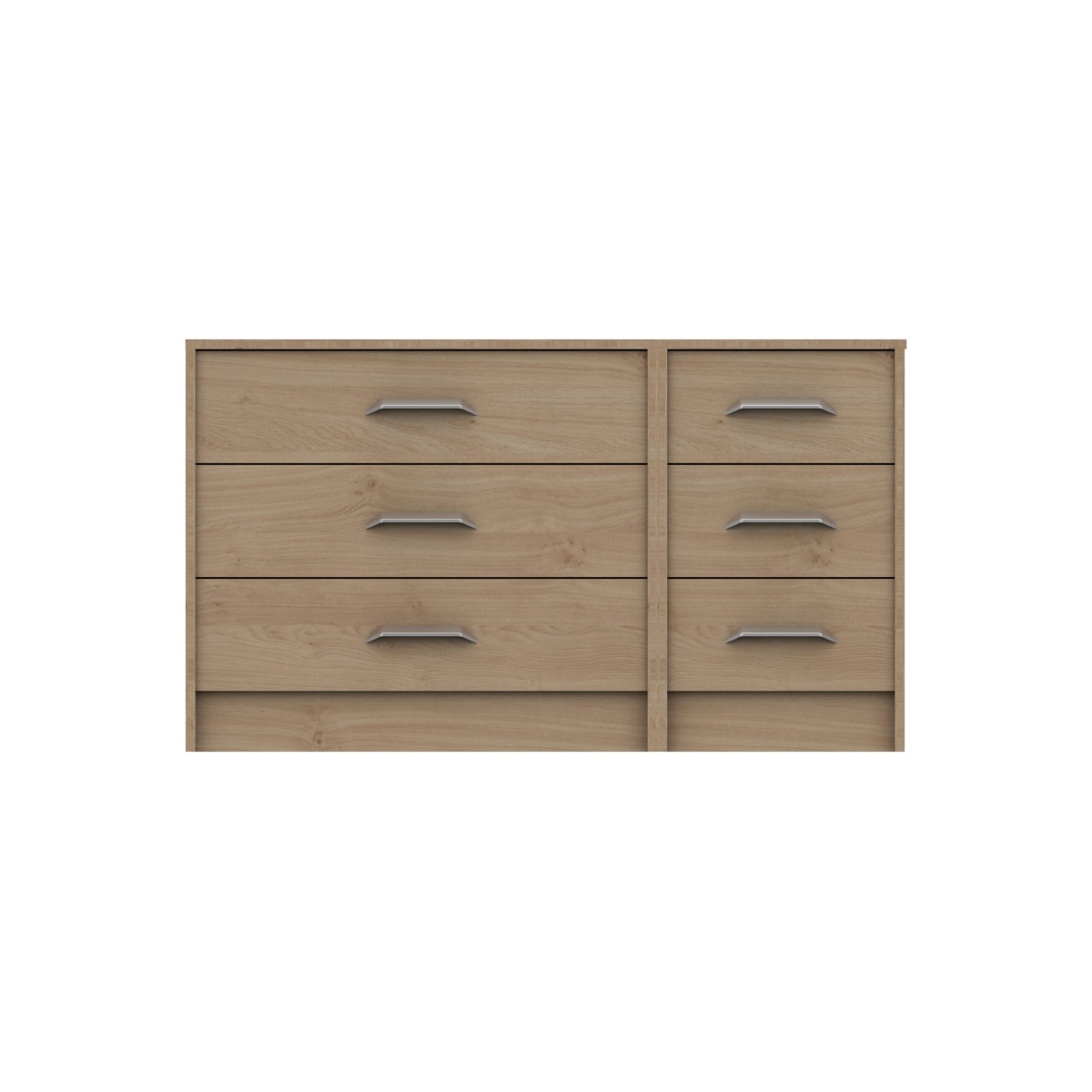 Marianne 3 Drawer Double Chest - Oak