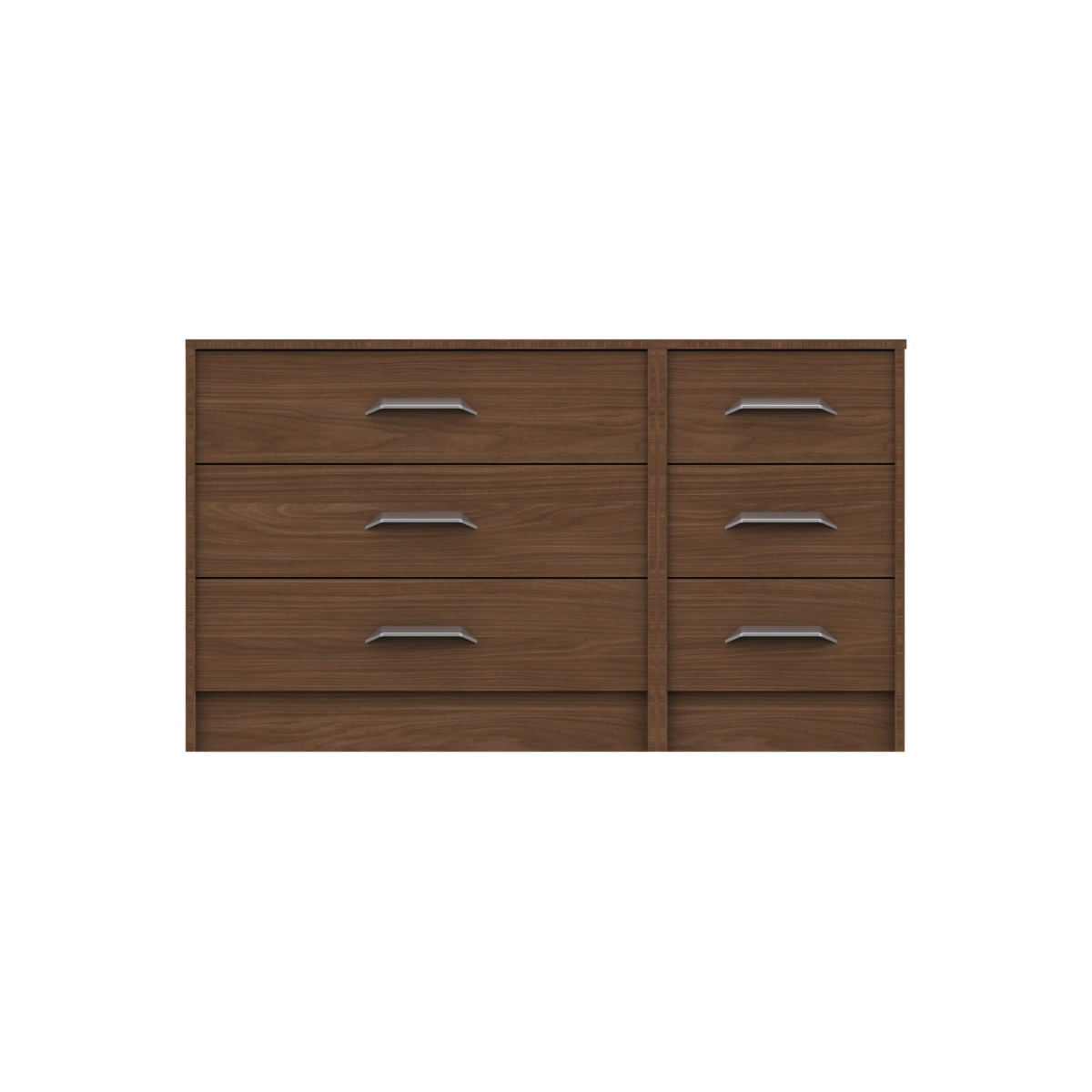 Marianne 3 Drawer Double Chest - Walnut