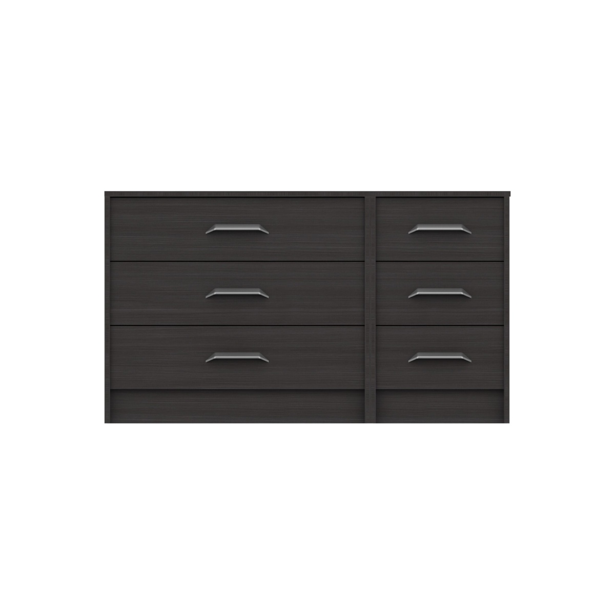 Marianne 3 Drawer Double Chest - Anthracite Oak