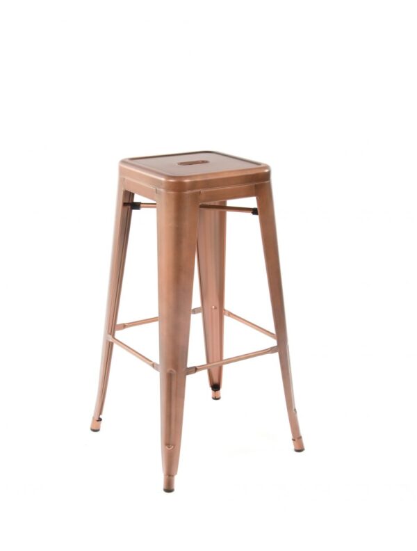 Lyone High Stool Vintage Copper