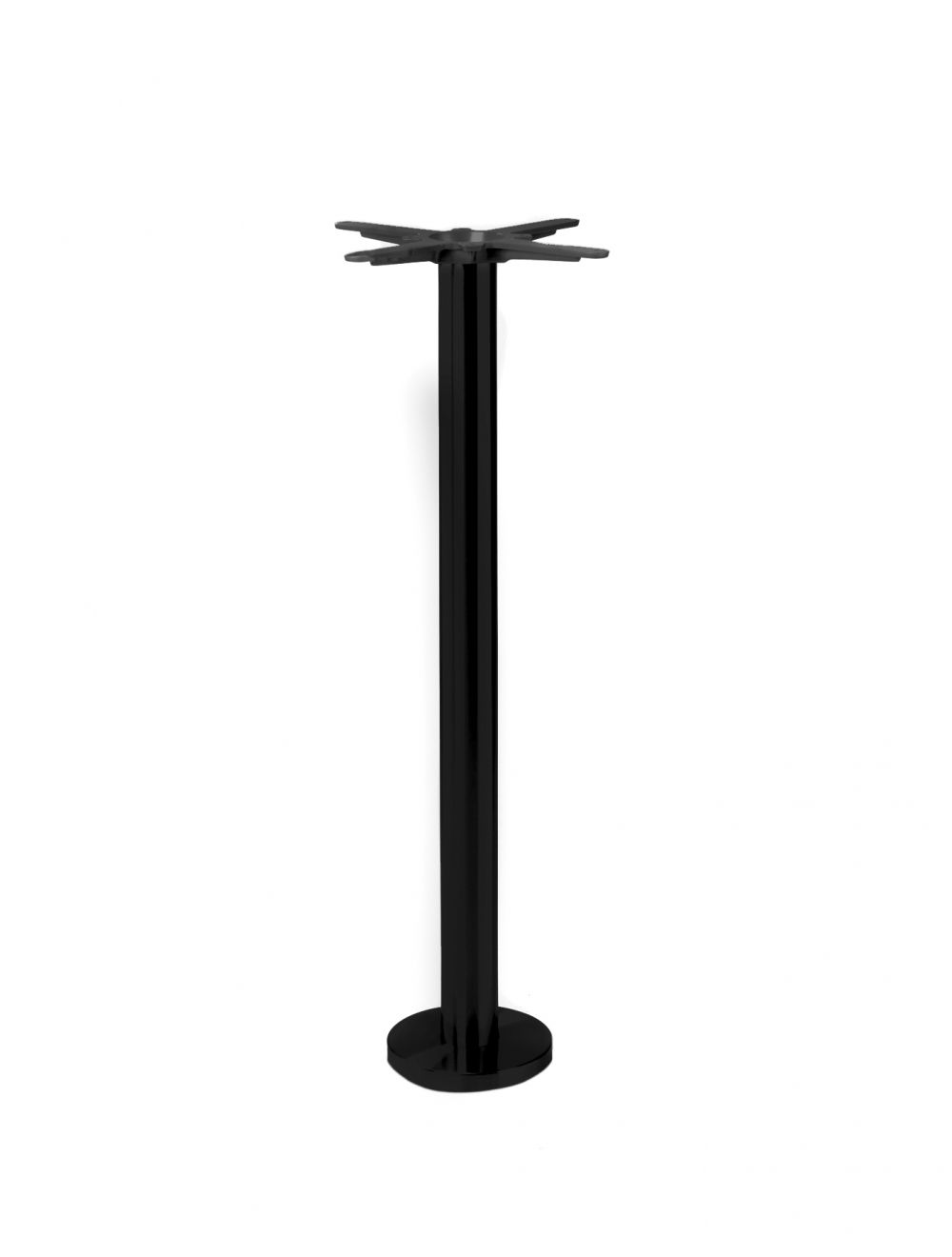 Floor Fix - Poseur Black Table Base
