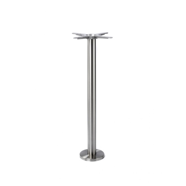 Floor Fix - Poseur (Stainless Steel) Table Base