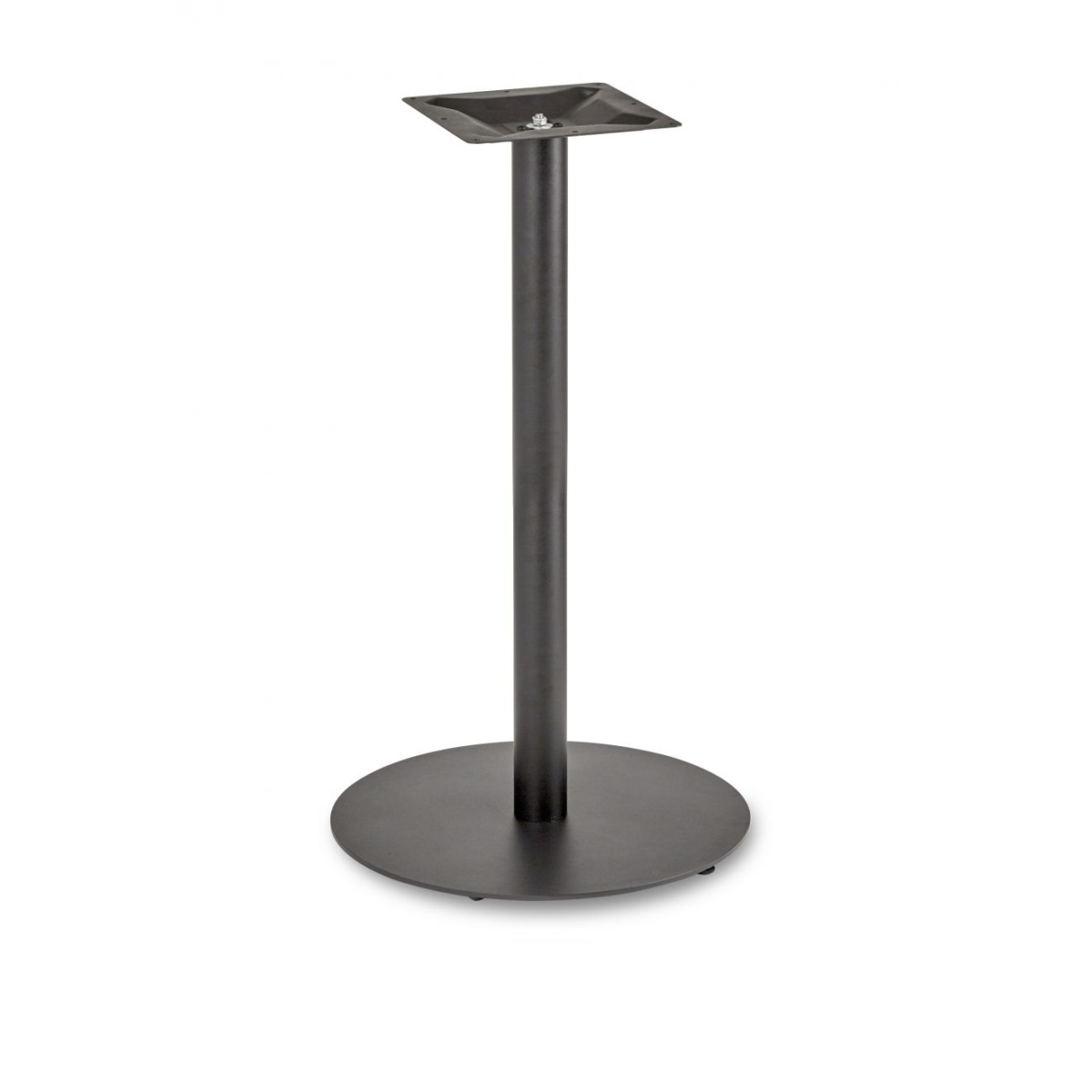 grosile - Round Large Poseur (Round Tube) (Black) Table Base