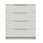 Sinata Gloss 4 Drawer Chest Fully Assembled