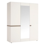 Chesdone Wardrobe Truffle Oak - 3 Doors