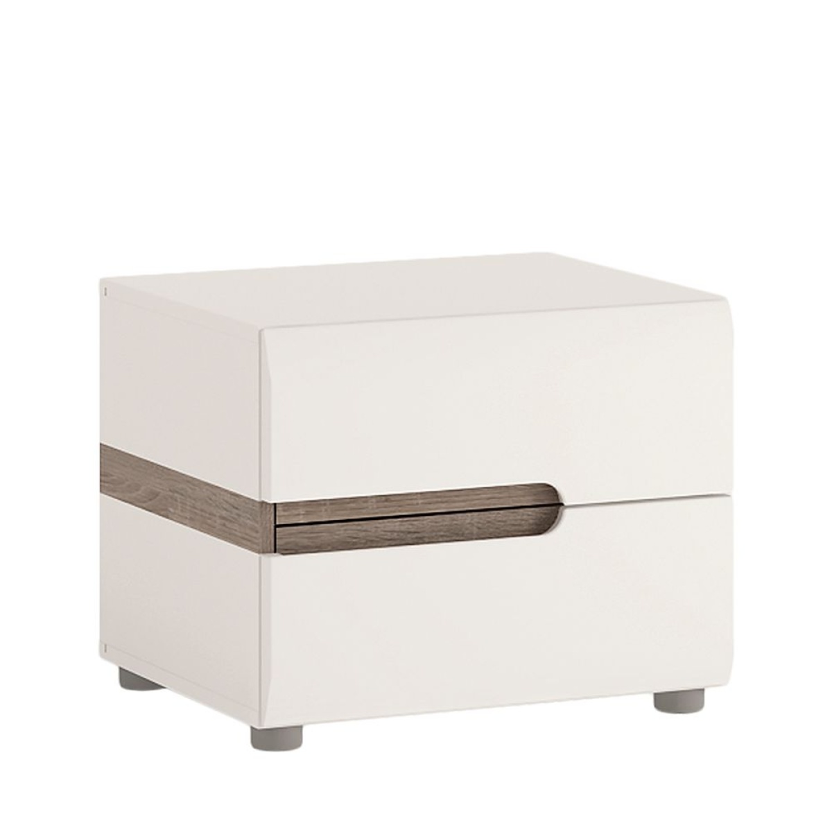 Seals 2 Drawer Bedside