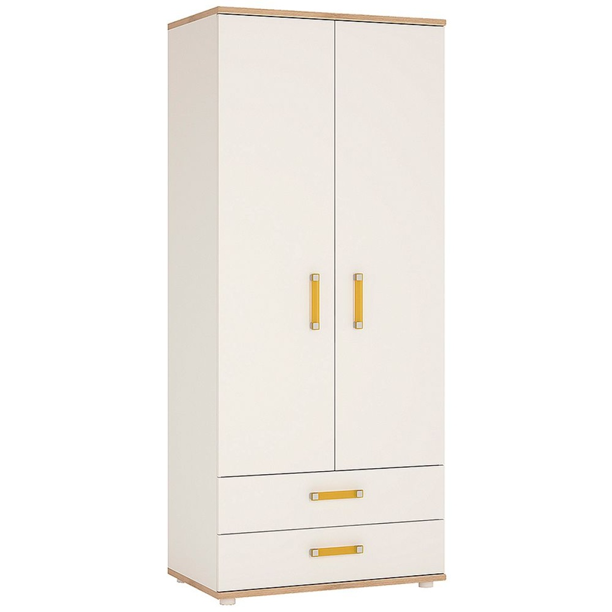 Kiddie Two Door Two Drawer Wardrobe