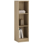 Yours Oak Medium Narrow Bookcase