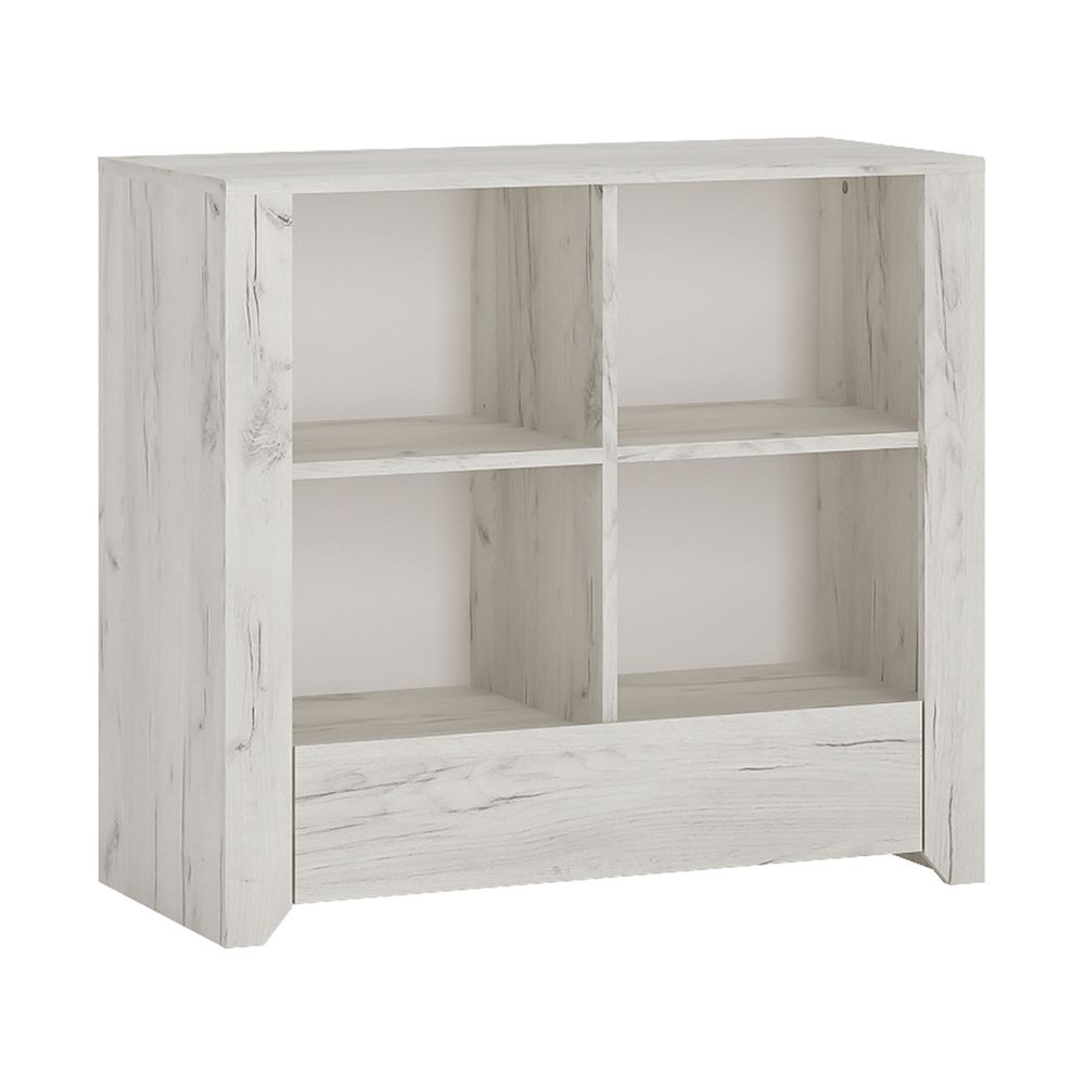Feather 1 Drawer Low Bookcase