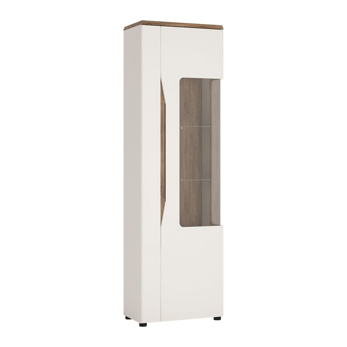 Delly 1 Door Display Cabinet (Rh)