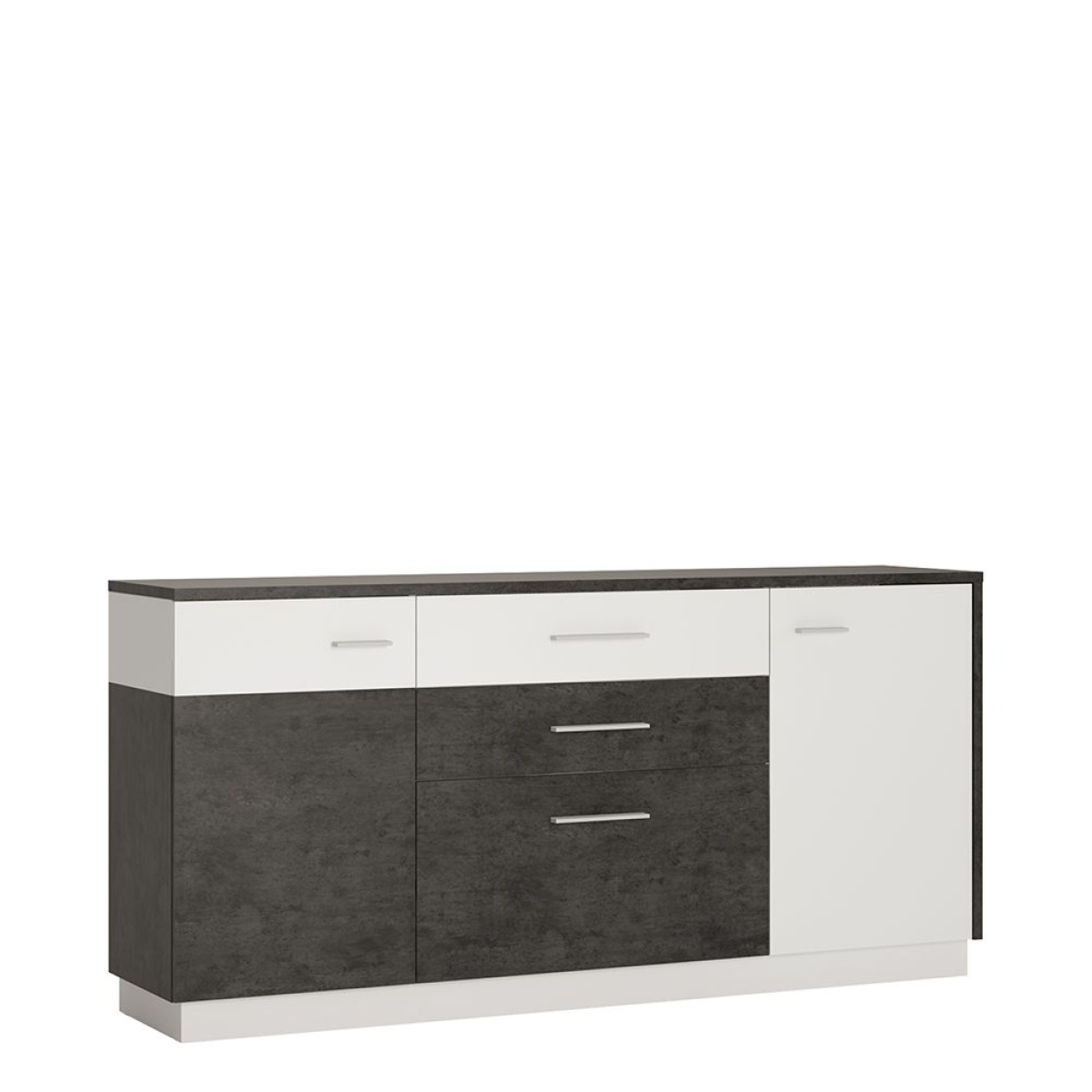 Gerzing 2 Door 2 Drawer 1 Compartment Sideboard