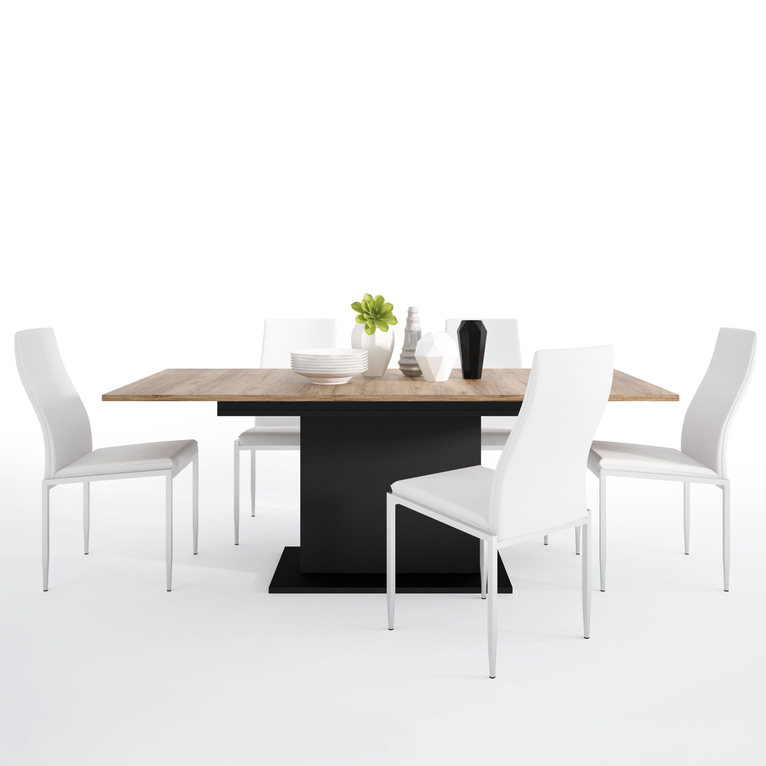 Yolo Set Yolo Extending Table 4 Lillie High Chair White.